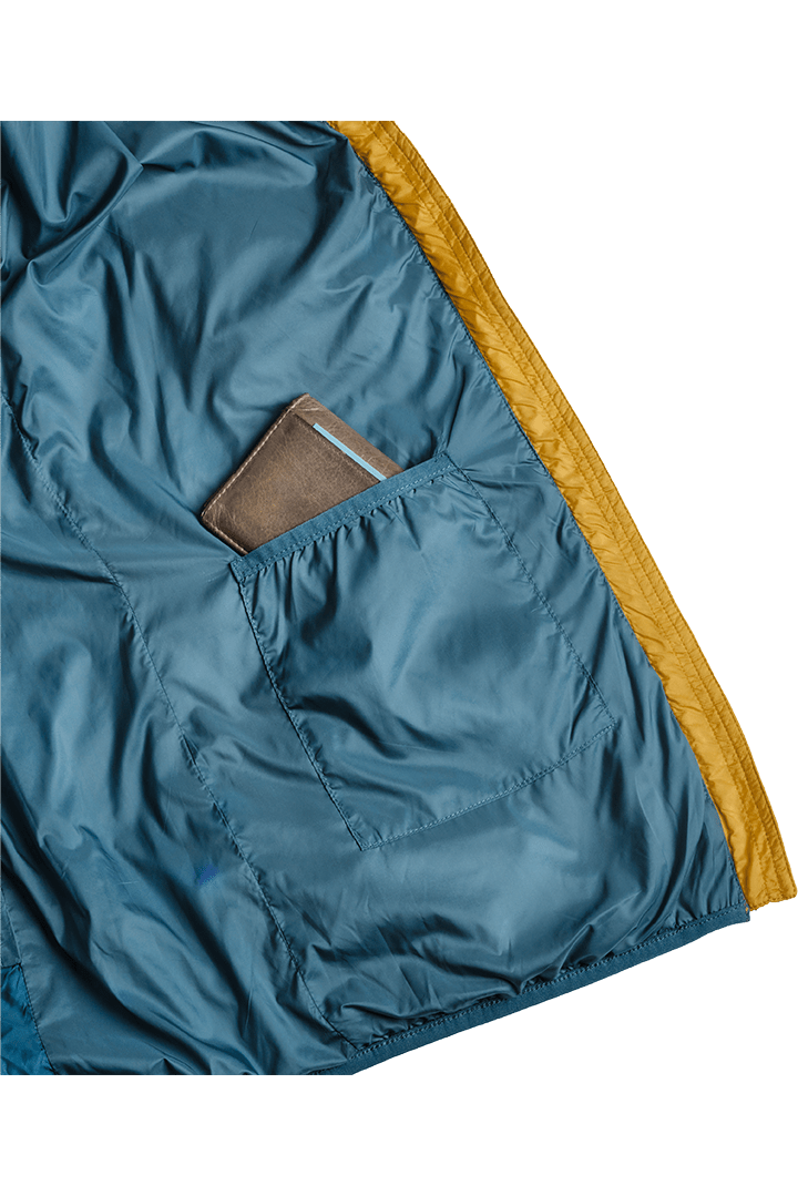 Refreshful SilkWool Jacket | Pineapple - Saphir Blue  M