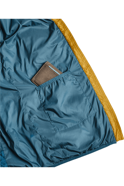 Refreshful SilkWool Jacket | Pineapple - Saphir Blue  M