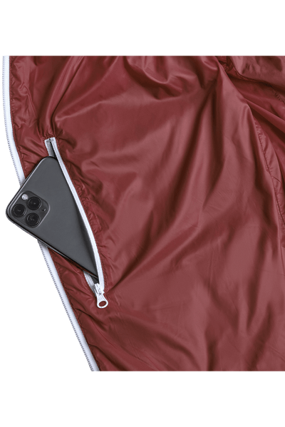 Refreshful SilkWool Jacket | Grey - Cherry  M