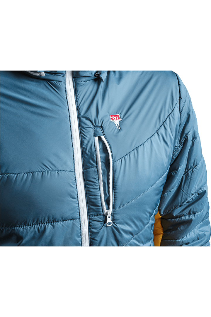 Refreshful SilkWool Jacket | Saphir Blue - Pineapple M