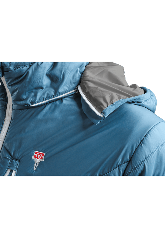 Refreshful SilkWool Jacket | Saphir Blue - Pineapple  M