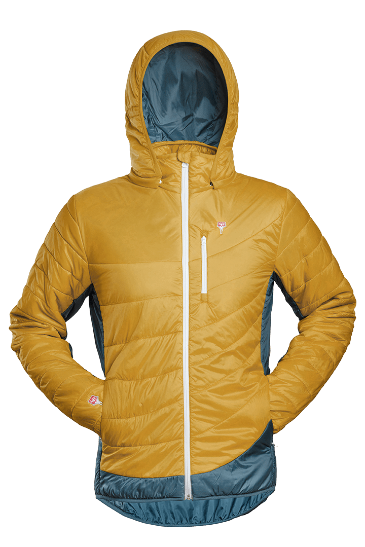 Refreshful SilkWool Jacket | Pineapple - Saphir Blue M