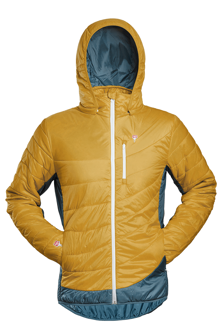 Refreshful SilkWool Jacket | Pineapple - Sapphire Blue M