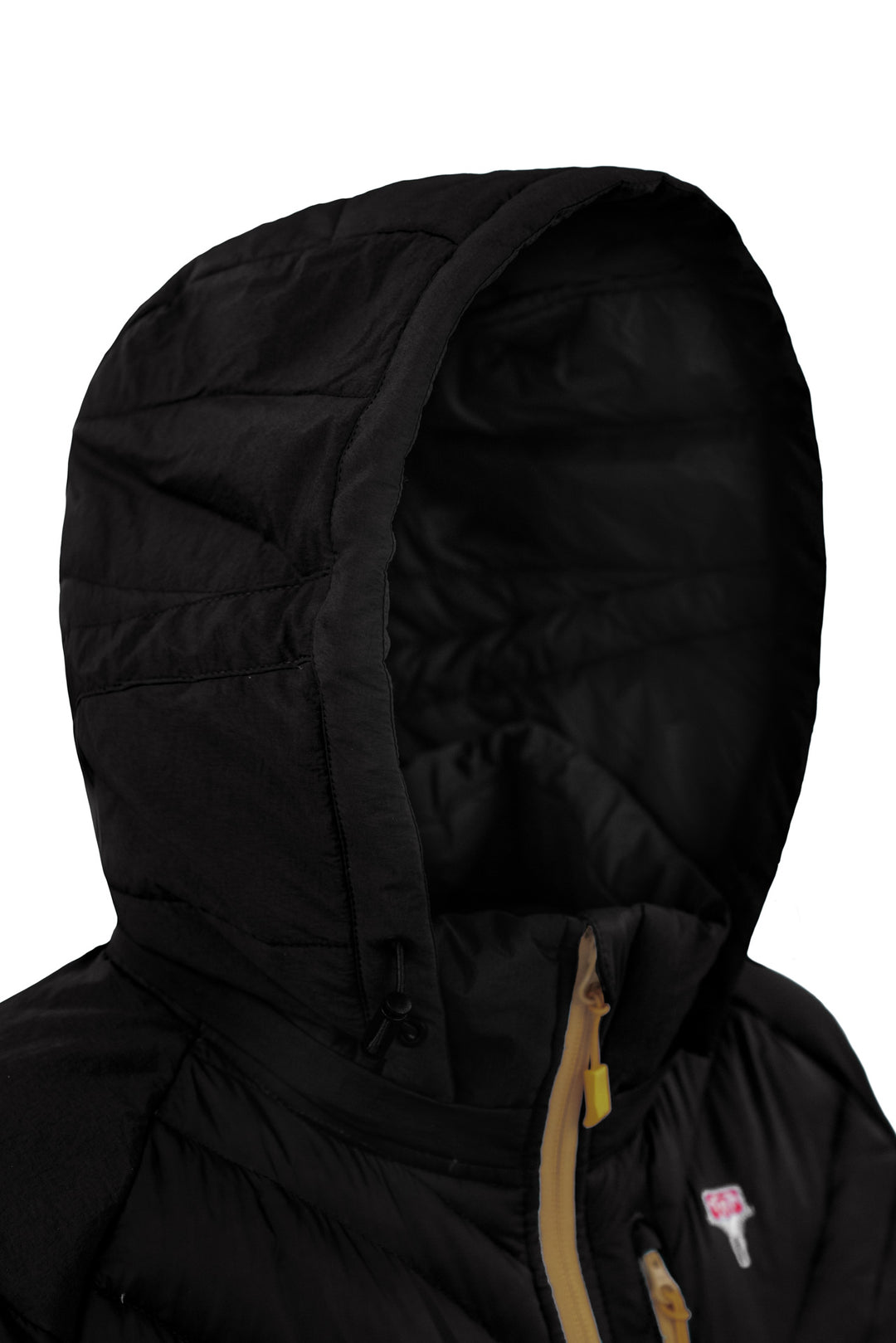 Grüezi bag Lightful DownWool Vest W - Perfekt anpassbare und abnehmbare Kapuze.