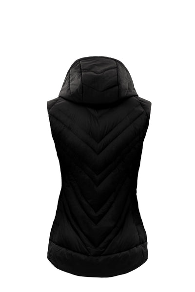 The Lightful DownWool Vest W | BLACK