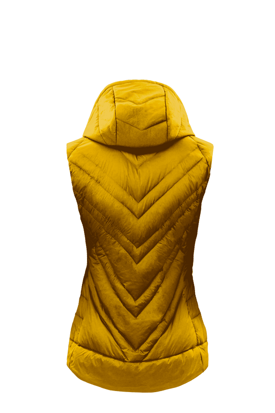 Grüezi bag Lightful DownWool Vest W - Verlängerter Rücken