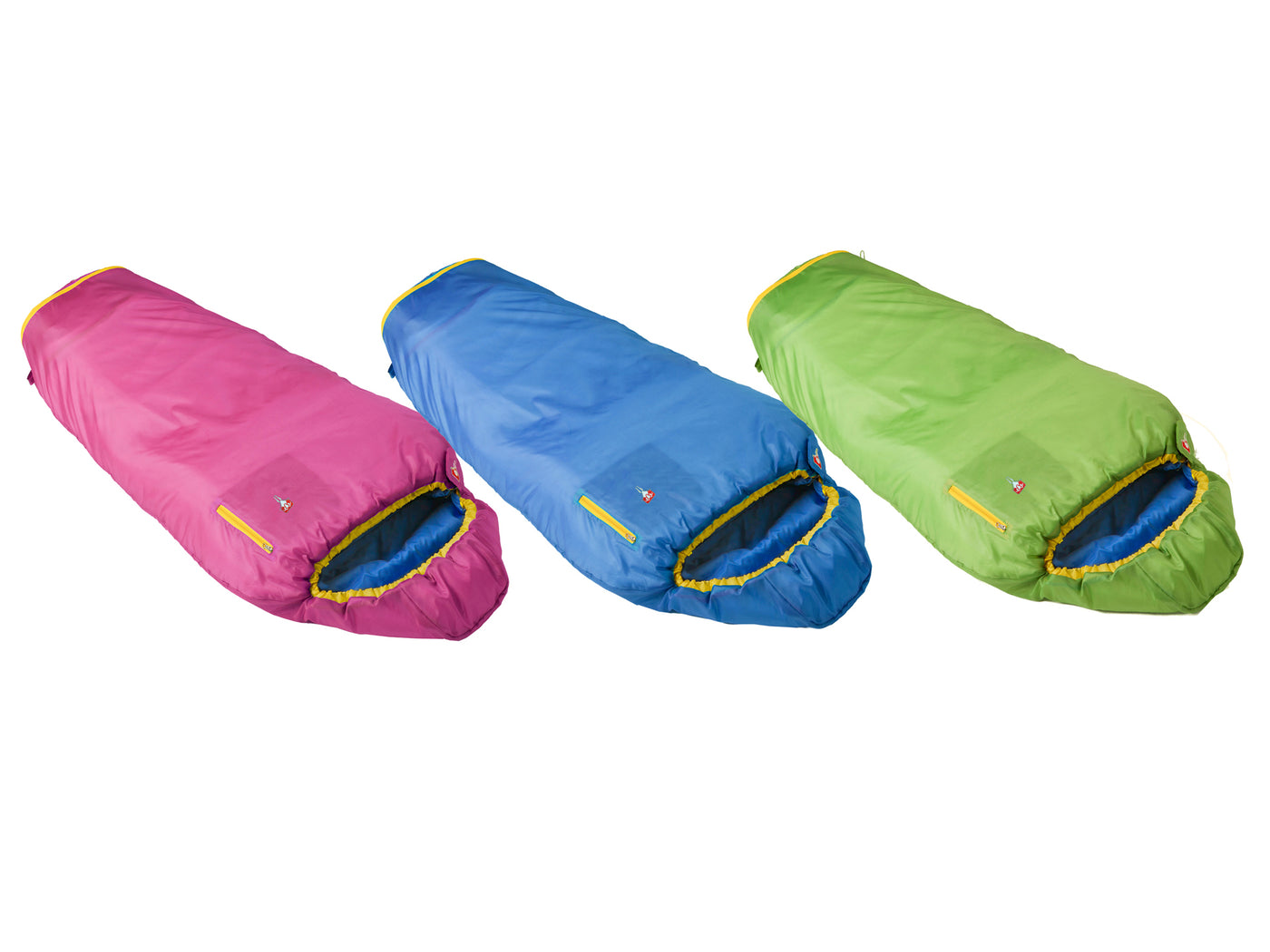 mitwachsender Kinderschlafsack Kids Grow Colorful Gecko Green - in 3 Farbvarianten