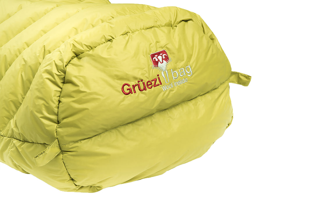 Grüezi bag Biopod DownWool Extreme Light 185 Fußbox