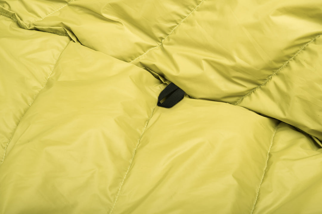 Grüezi bag Mumienschlafsack Biopod DownWool Extreme Light 185 Feater Schlaufen