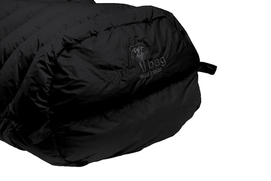 Biopod DownWool Extreme Light 185 Mumienschlafsack in black edition