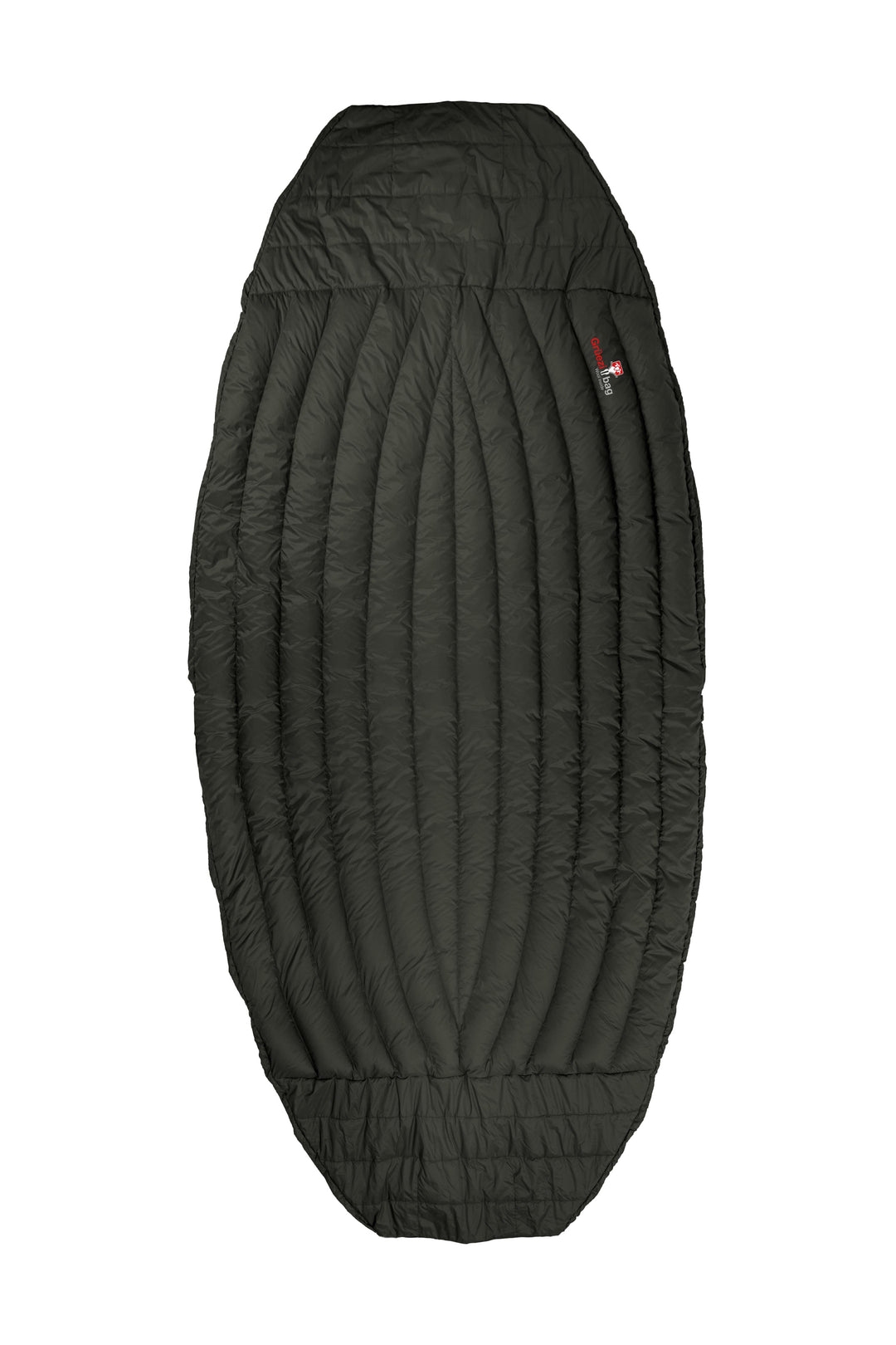 Grüezi bag Biopod DownWool Hybrid Underquilt - ovales H-Kammernsystem