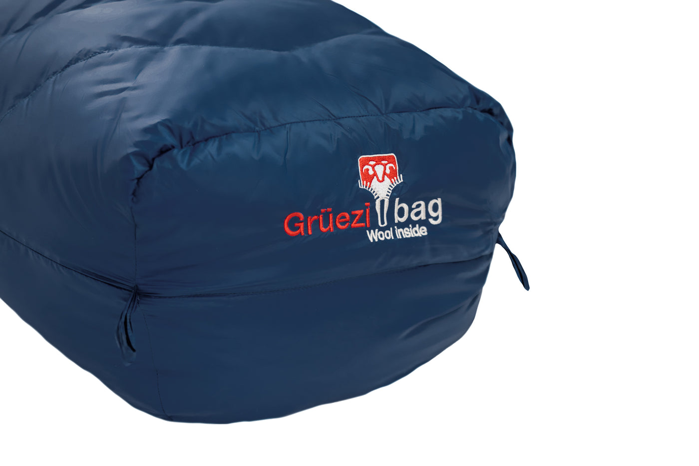 Grüezi bag Komfortschlafsack Biopod DownWool Ice 185 - vorgeformter Fußraum