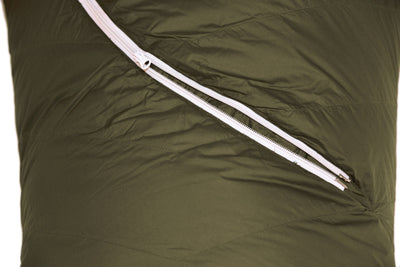 Grüezi bag Biopod DownWool Ice CompostAble - innovatives Fußbelüftungssystem