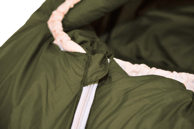Grüezi bag Biopod DownWool Ice CompostAble - Reißverschlussabdeckung