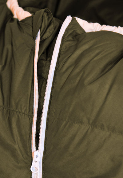 Grüezi bag Biopod DownWool Ice CompostAble - Reißverschlussabdeckung