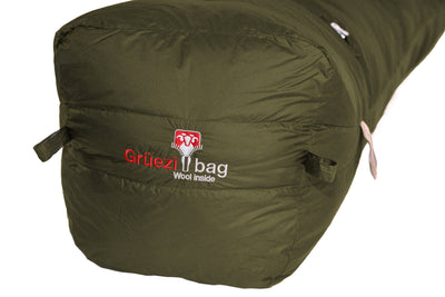 Grüezi bag Biopod DownWool Ice CompostAble - vorgeformte Fußbox