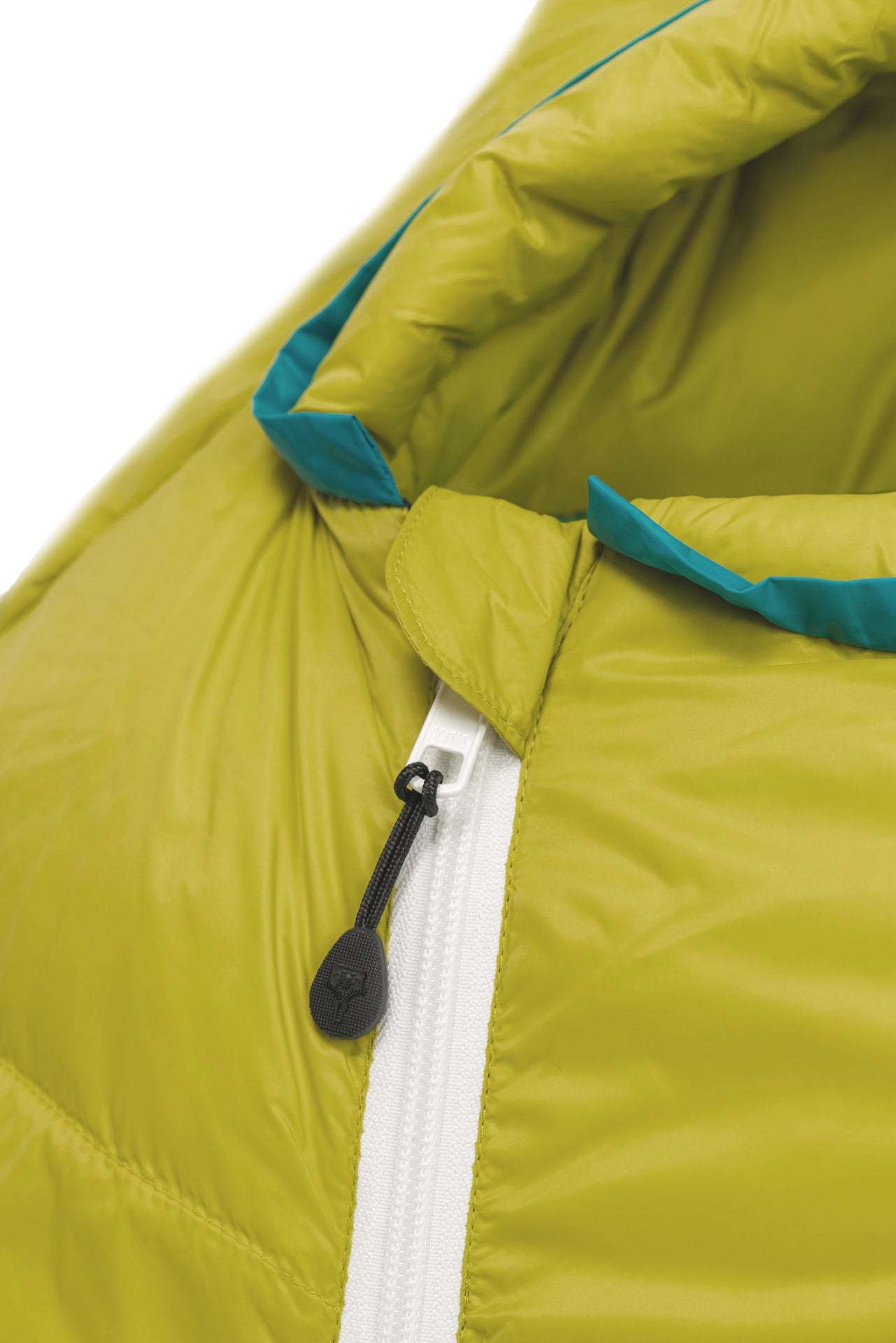Grüezi bag Kinderschlafsack Biopod DownWool KidsTeen - Reißverschlussabdeckung