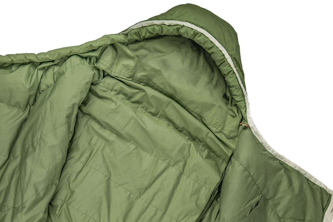 Grüezi bag Komfortschlafsack Biopod DownWool Nature - anpassbare Kapuze