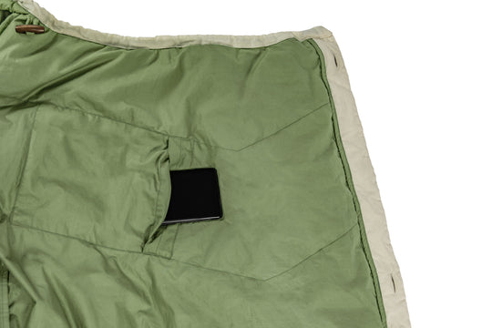 Grüezi bag Mumienschlafsack Biopod DownWool Nature - Innentasche