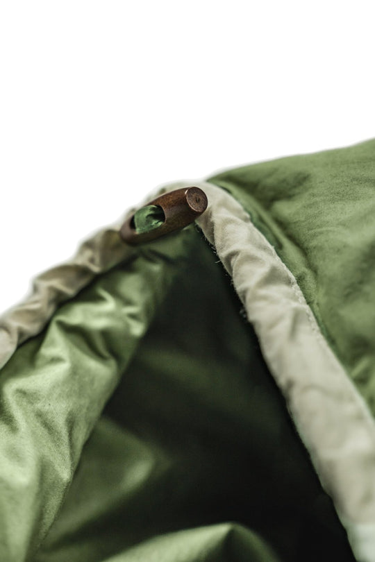 Grüezi bag Daunenschlafsack Biopod DownWool Nature - Holzknebel