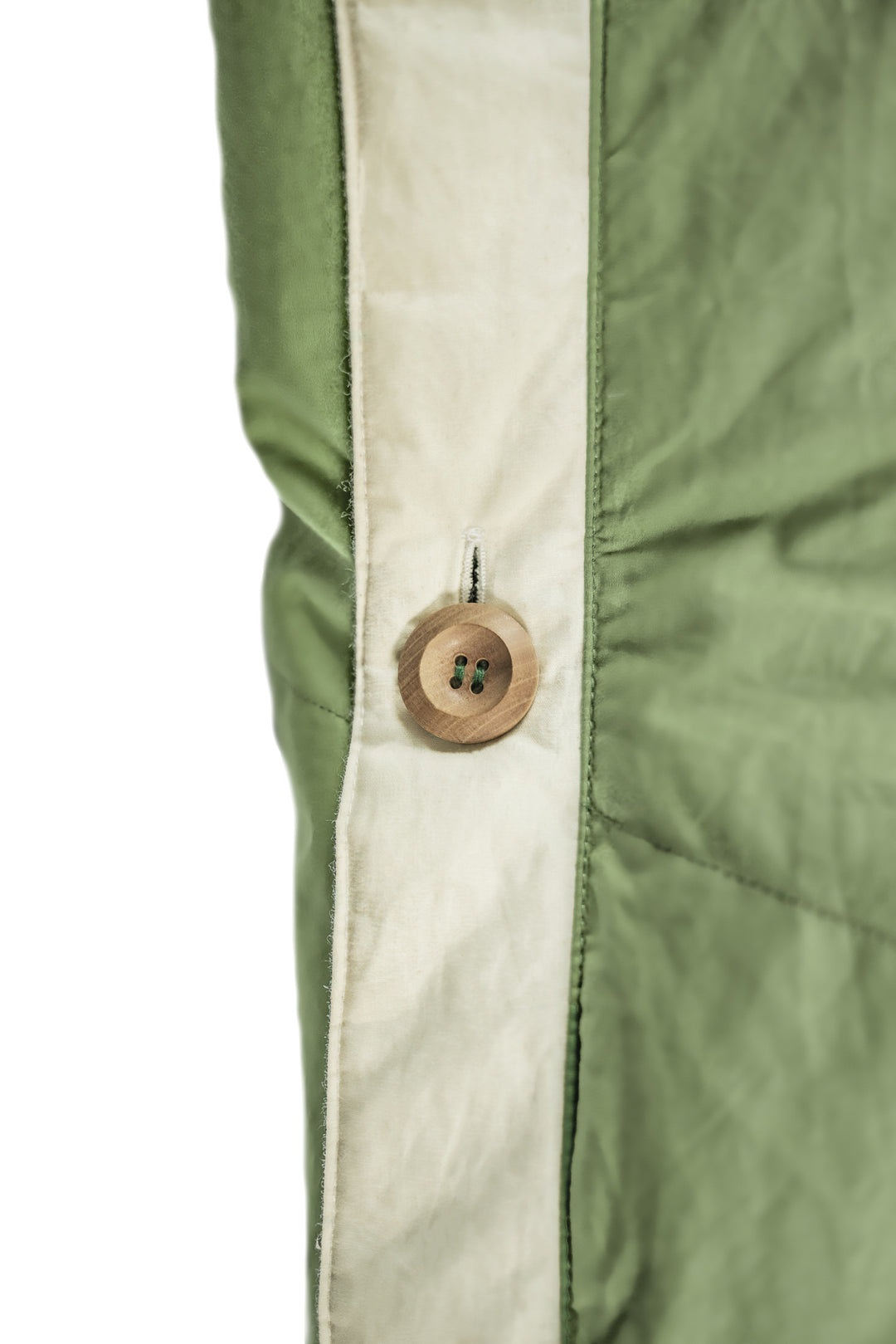 Grüezi bag Naturschlafsack Biopod DownWool Nature - Holzknöpfe