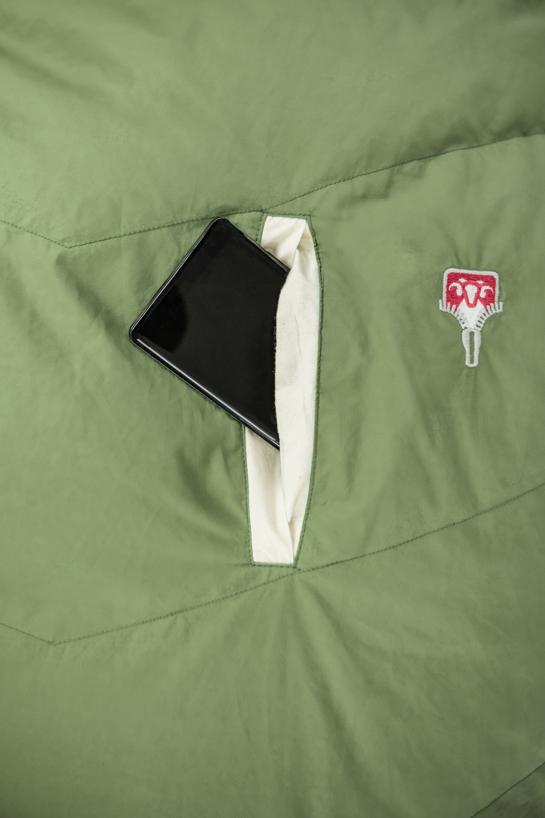 Grüezi bag Campingschlafsack Biopod DownWool Nature - Außentasche