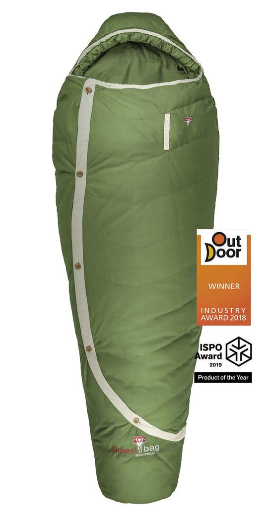 Grüezi bag Schlafsack Biopod DownWool Nature