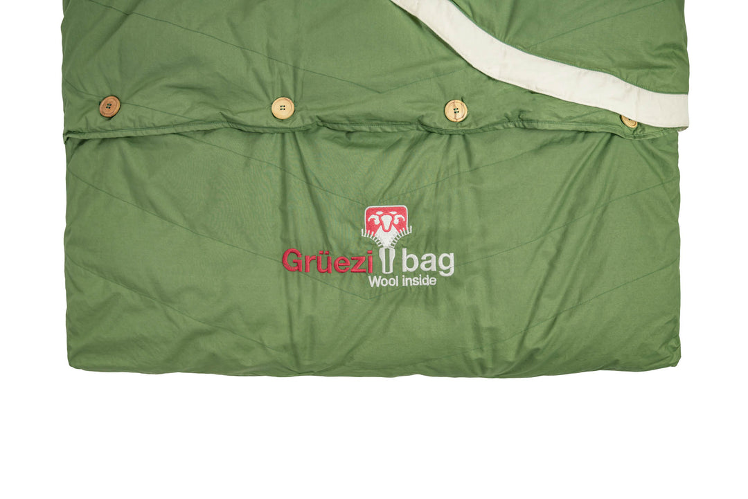 Grüezi bag Deckenschlafsack Biopod DownWool Nature Fußsack