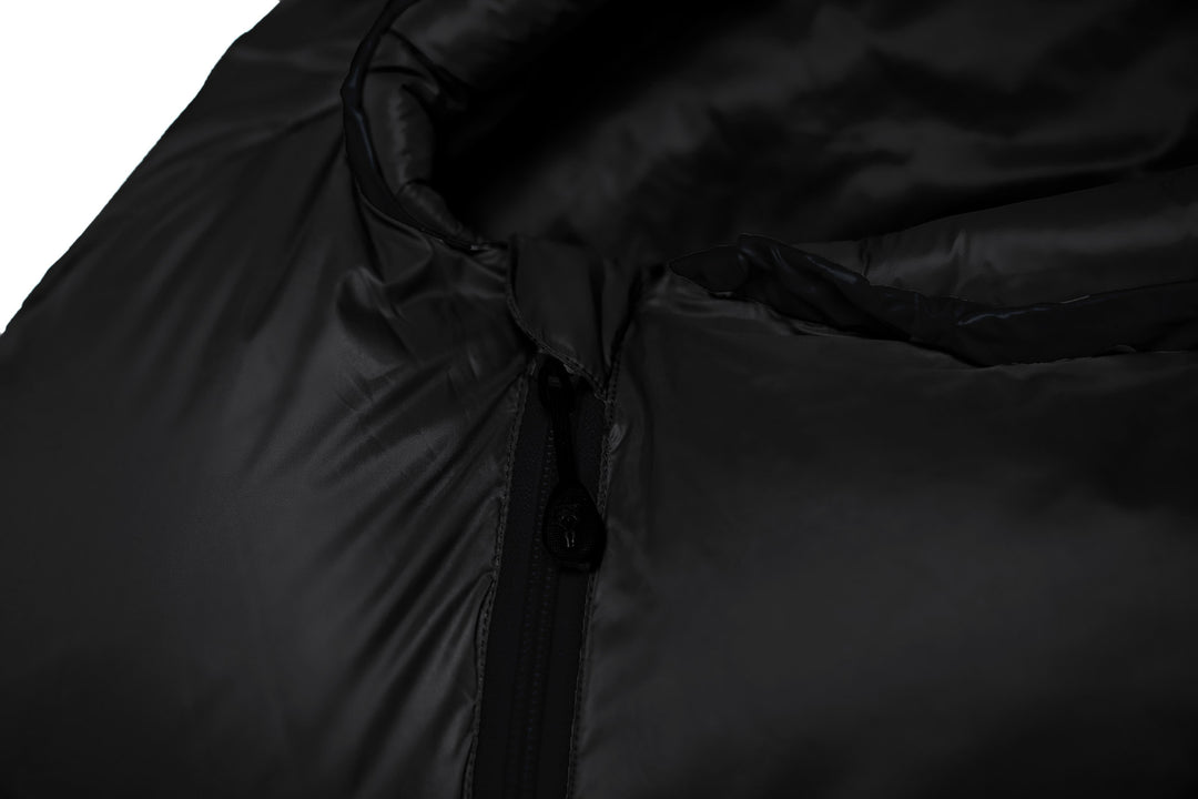 Grüezi bag Wollschlafsack Biopod DownWool Subzero 185 black edition