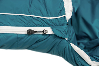 Grüezi bag Daunenschlafsack Biopod DownWool Subzero Comfort - Reißverschlussabdeckung