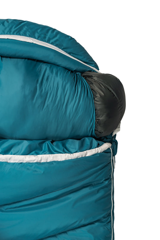 Grüezi bag Daunenschlafsack Biopod DownWool Subzero Comfort - Kopfkisseneinschubfach