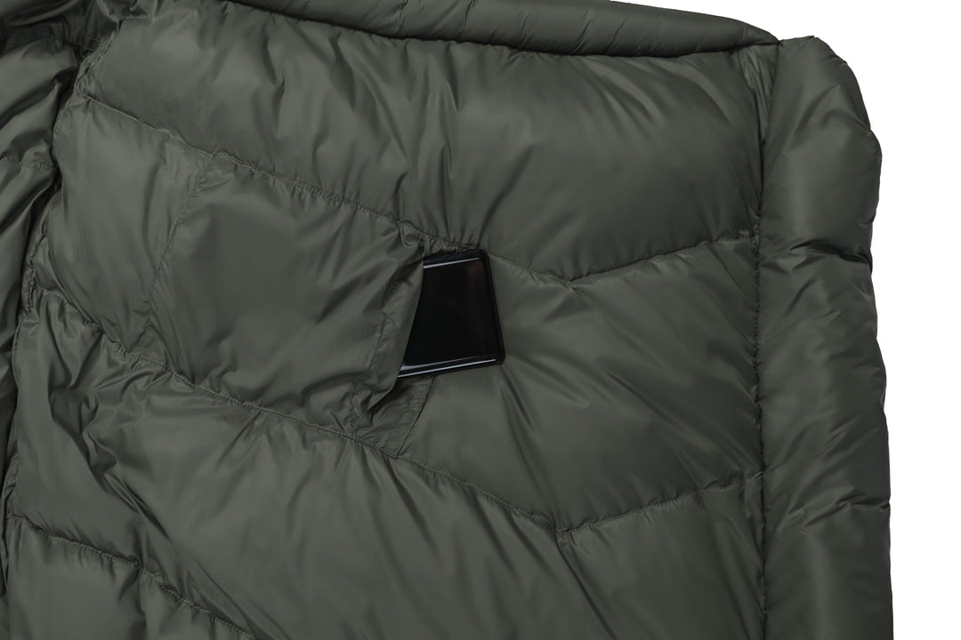 Grüezi bag Mumienschlafsack Biopod DownWool Summer 185 - Innentasche