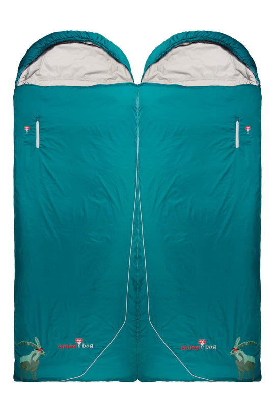 Grüezi bag Deckenschlafsack Biopod Wolle Goas Comfort - koppelbar