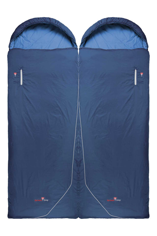 Grüezi bag Deckenschlafsack Biopod Wolle Goas - koppelbar