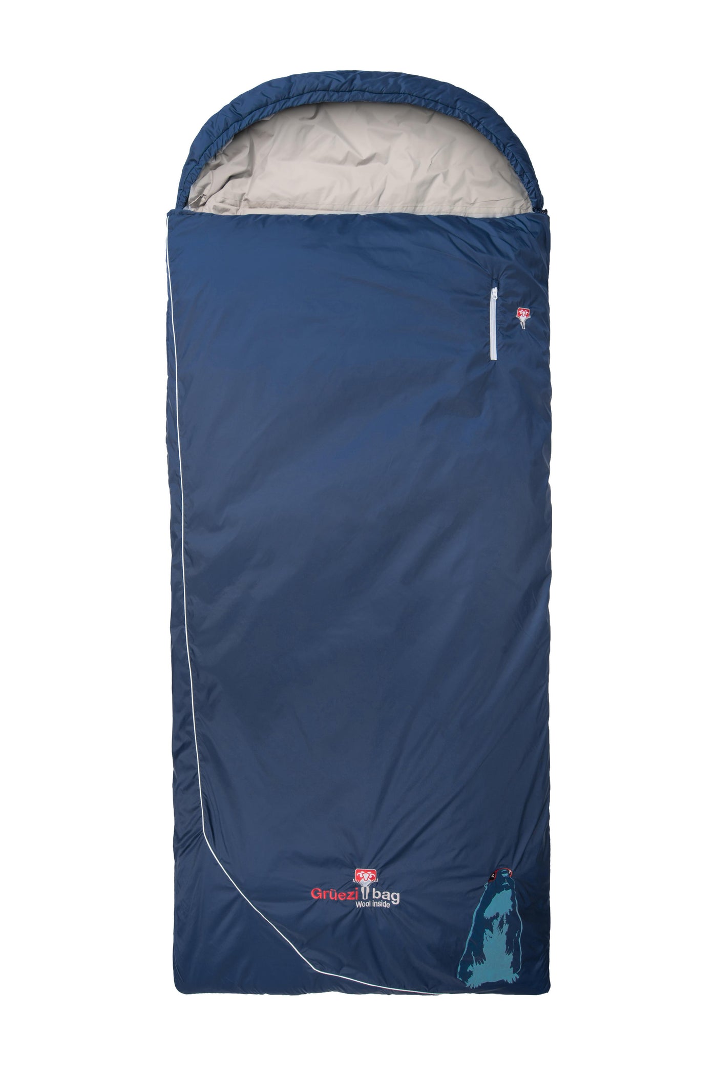 Grüezi bag Deckenschlafsack Biopod Wolle Murmeltier Comfort XXL