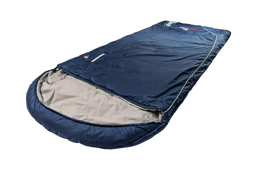 Grüezi bag Deckenschlafsack Biopod Wolle Murmeltier Comfort XXL - Schrägansicht