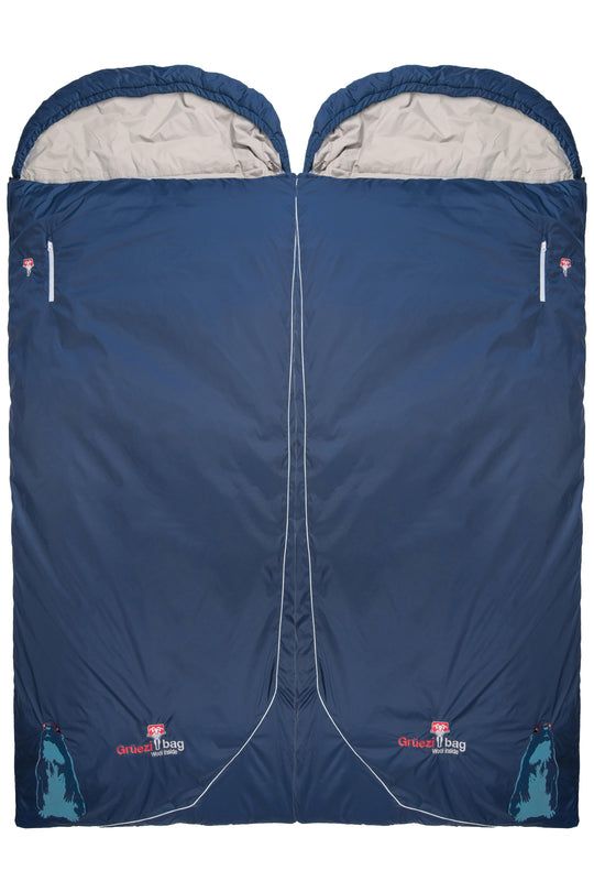 Grüezi bag Deckenschlafsack Biopod Wolle Murmeltier Comfort XXL - koppelbar