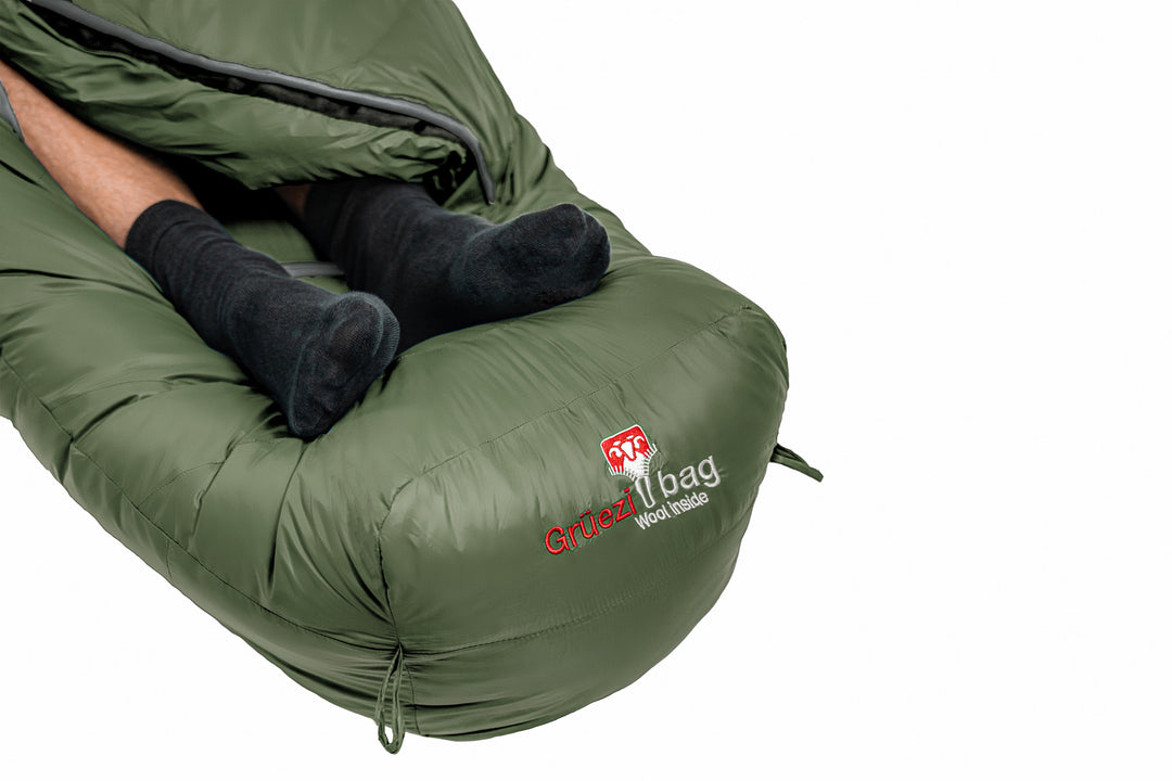 Sac de couchage de survie en laine Biopod