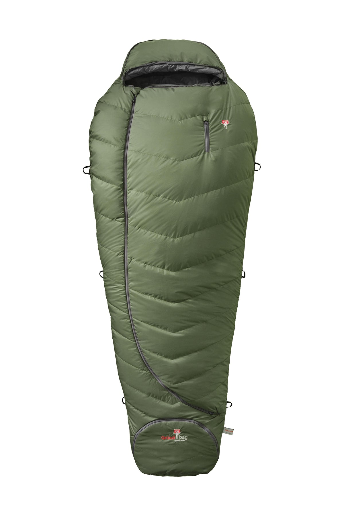 Mumienschlafsack Wolle Survival Ice XXL