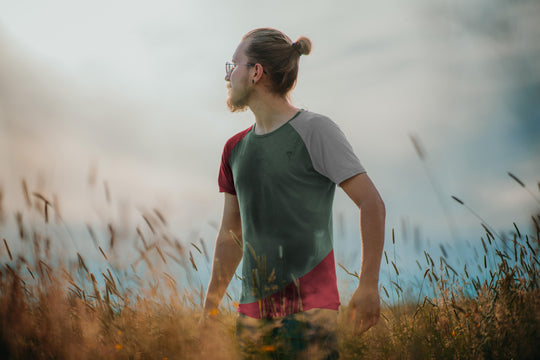 WoodWool T-Shirt Mr. Kirk | Daisy Daze Yellow