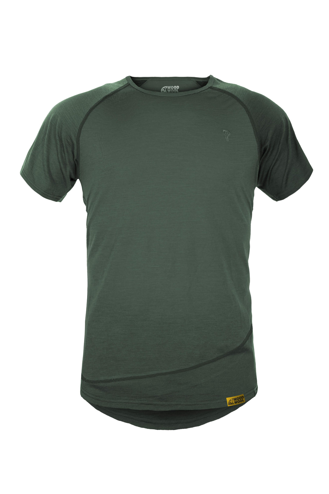 WoodWool T-Shirt Mr. Pike | Bayberry Green