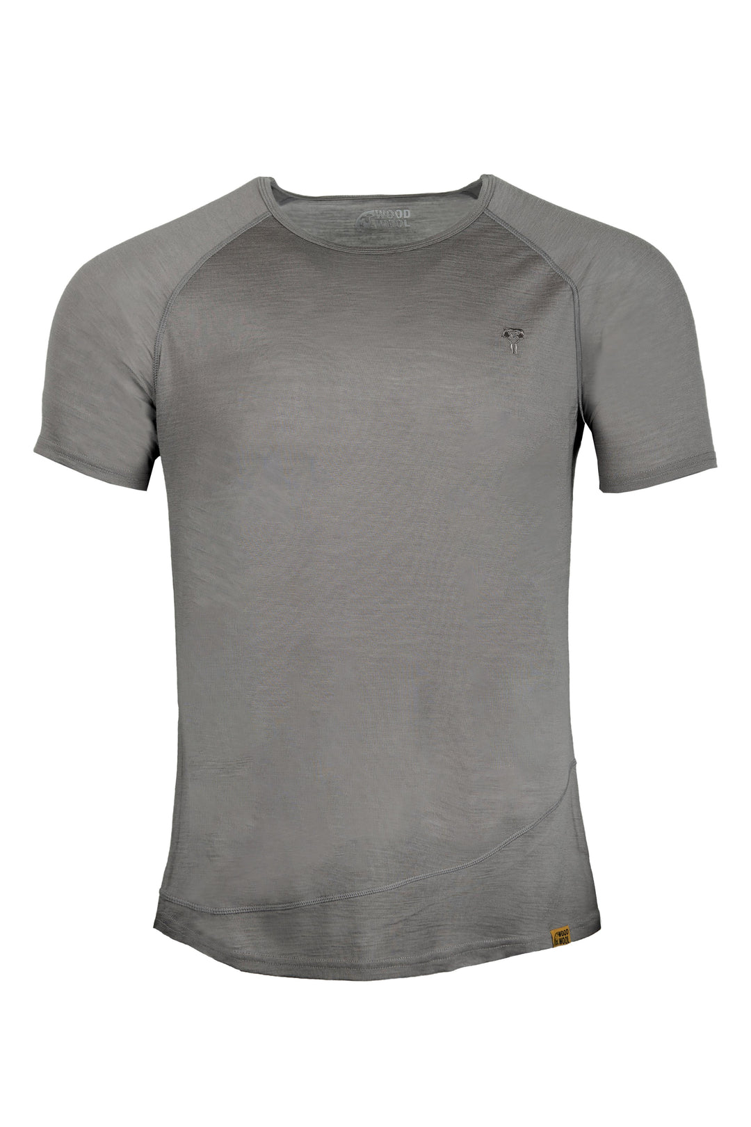 WoodWool T-Shirt Mr. Pike | Slate Grey