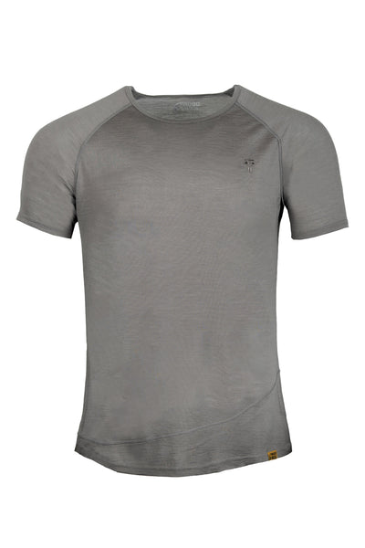 WoodWool T-Shirt Mr. Pike | Slate Grey