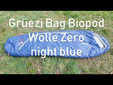 Biopode Laine Zéro | Gigoteuse Bleu Nuit