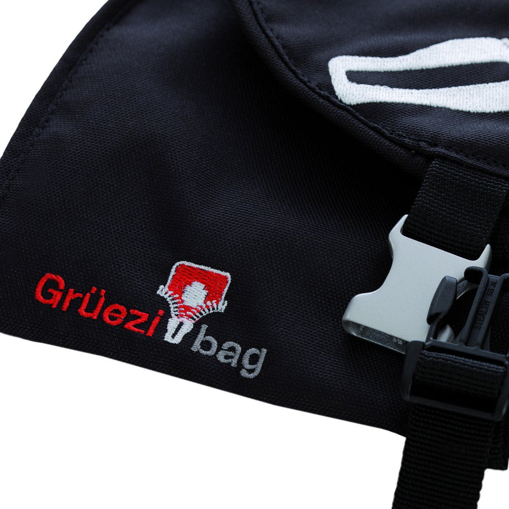 Washbag smal logo Aluschließe