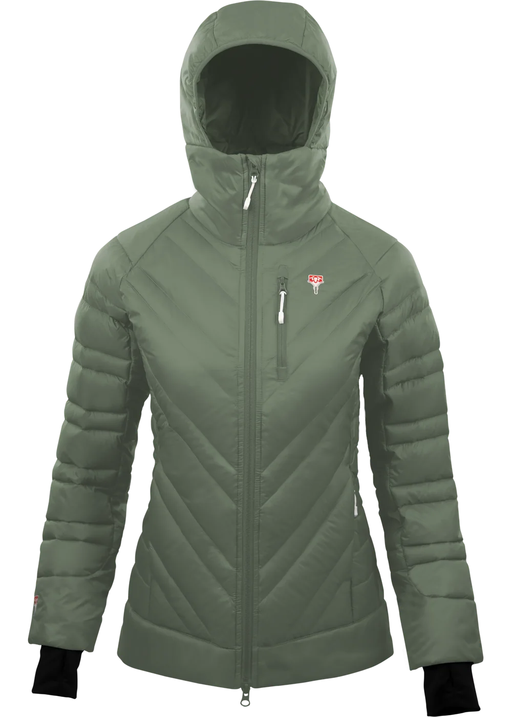 Faithful Damen in Oil Green